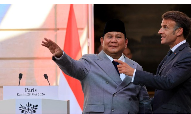 Instruksi Prabowo dari Paris: Terapkan Bahasa Prancis di Semua Sekolah