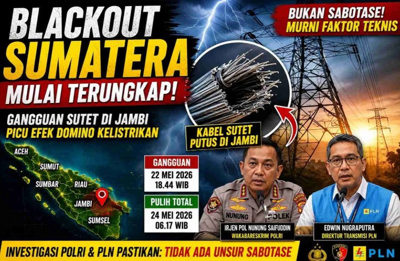 Danantara Akan Evaluasi PLN Pascablackout di Sumatera