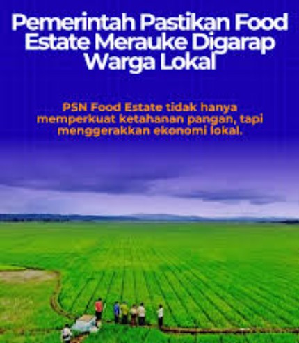 Food Estate Merauke Dorong Ekonomi Lokal, Warga Papua Jadi Prioritas