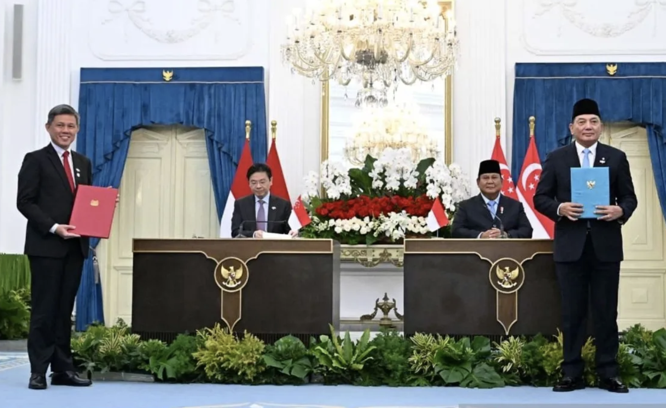 Prabowo dan PM Lawrence Wong Perkuat Kemitraan Pertahanan Indonesia–Singapura
