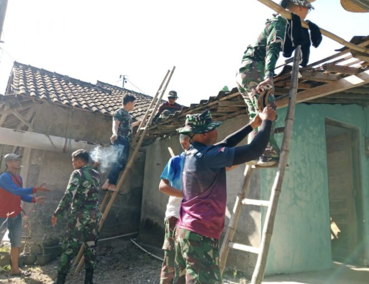 TNI Bangun 5 Rumah Layak Huni di Sukoharjo, Wujud Kepedulian melalui TMMD