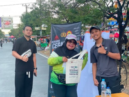 Densus 88 Gandeng Masyarakat Kampanyekan Penolakan Radikalisme dan Bullying di Makassar