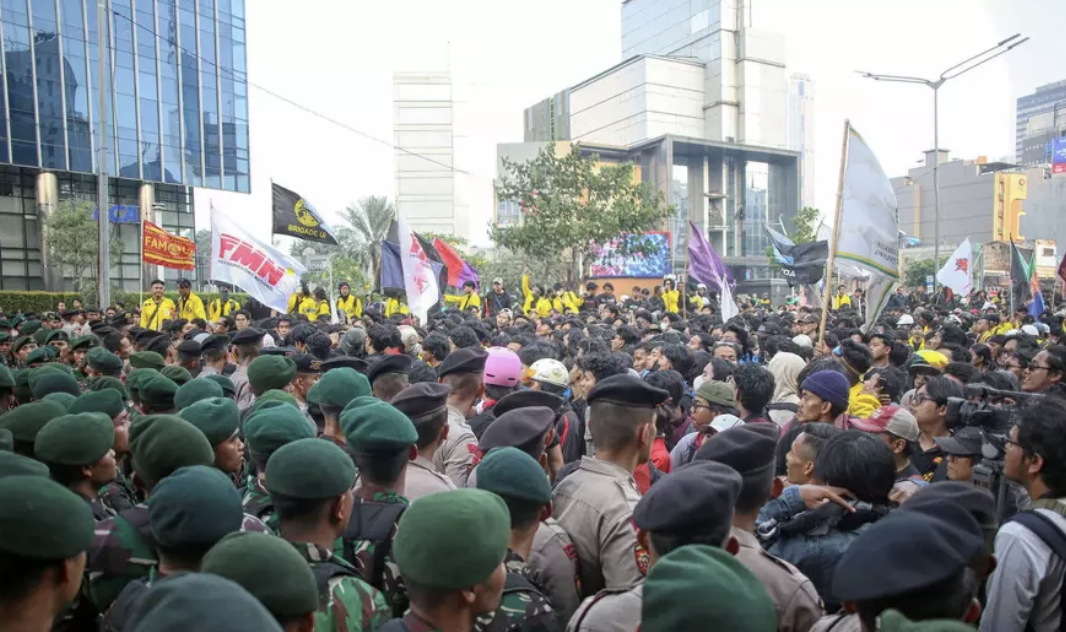 Demo di 18 Lokasi Makassar Berlangsung Lancar, Keamanan Warga Tetap Terjaga
