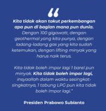 Prabowo Targetkan Indonesia Tak Lagi Impor Minyak: 1 Barel Pun Tak Boleh