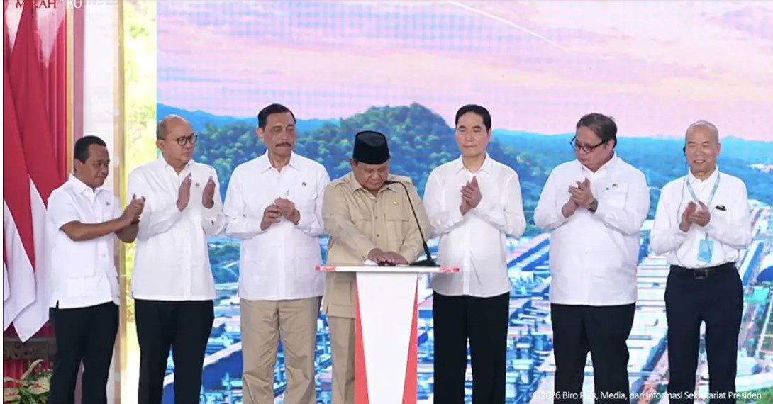 Prabowo Luncurkan Ekspor Perdana Baterai Kendaraan Listrik, Hilirisasi Indonesia Masuki Babak Baru