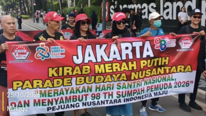 Kirab Merah Putih PNIB Tegaskan Komitmen Melawan Radikalisme dan Intoleransi