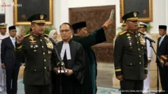 Presiden Prabowo Lantik Jenderal Tandyo Budi Revita sebagai KSAD, Perkuat Kepemimpinan TNI AD
