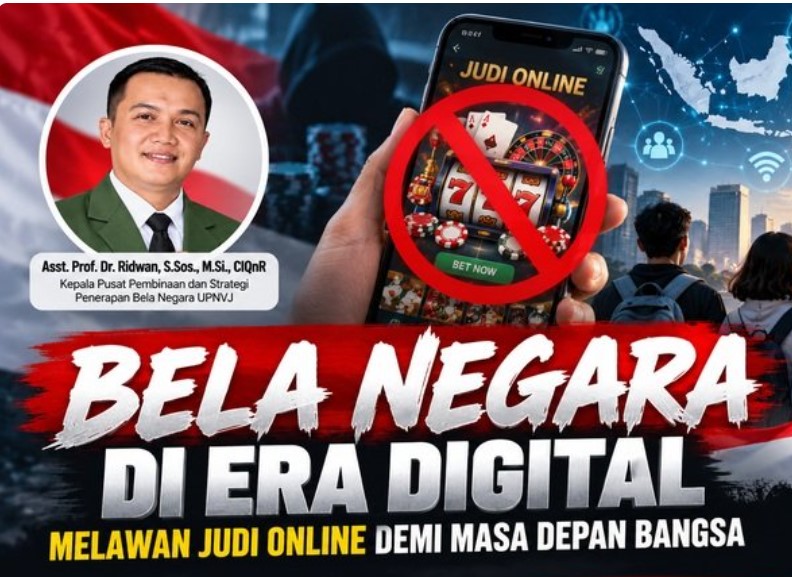 # Bela Negara di Era Digital, Perang Melawan Judi Online Demi Melindungi Generasi Muda