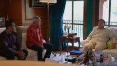 Prabowo Terima Menlu Singapura di Hambalang, Isi Pertemuan Belum Diungkap