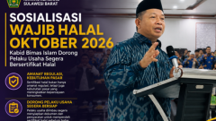 Kementerian Agama akan Memperluas Sosialisasi Kewajiban Sertifikasi Halal