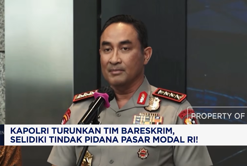 Polri Turunkan Bareskrim Selidiki Dugaan Tindak Pidana di Pasar Modal