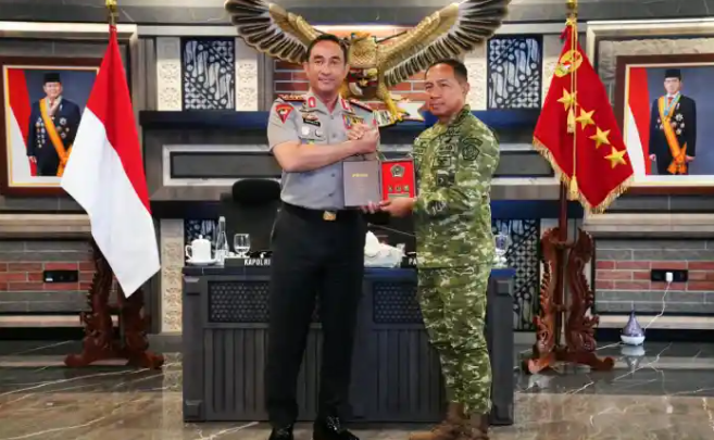 Panglima TNI dan Kapolri Sepakat Perkuat Kerja Sama Hadapi Ancaman Kejahatan