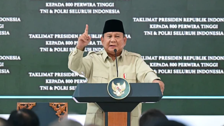Prabowo Kumpulkan 800 Pati TNI-Polri di Istana, Bahas Kondisi Bangsa